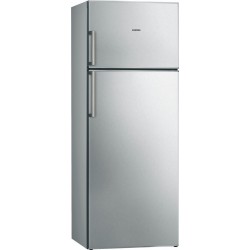 Siemens iQ300 KD46NVI20 réfrigérateur-congélateur Pose libre 375 L Chrome, Métallique, Acier inoxydable