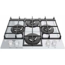 Hotpoint TQG 641 HA(WH) plaque Blanc Intégré Gaz 4 zone(s)