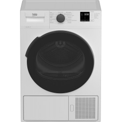 Beko DH7512CA0W sèche-linge Pose libre Charge avant 7 kg Noir, Blanc