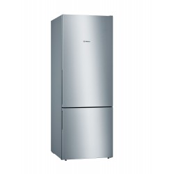 Bosch Serie 4 KGV58VLEAS réfrigérateur-congélateur Pose libre 503 L E Acier inoxydable