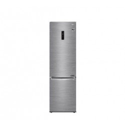 LG GBB72PZUDN réfrigérateur-congélateur Pose libre 384 L D Platine, Argent