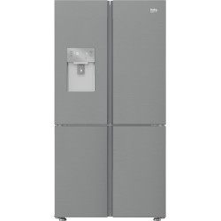 Beko GN1426230DZXPN frigo américain Pose libre 565 L F Acier inoxydable