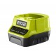 RYOBI RC18120 CHARGEUR RAPIDE 1H