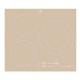 IND - 3 FOYERS - 7400W - FINIT METAL