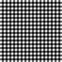 *20 SERVIET.33X33 VICHY2 BLACK