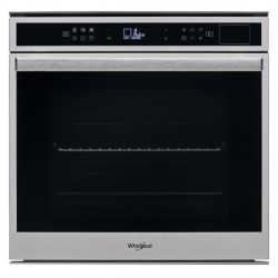 FOUR PYROLYSE MULTIFONCTION INOX ET NOIR W6OS44PS1P