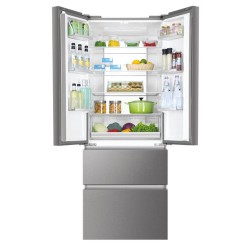 HB17FPAAA (34004158) CHX1 REFRIGERATEUR CONGELATEUR MULTIPORTES HAIER 424 L ARGENT