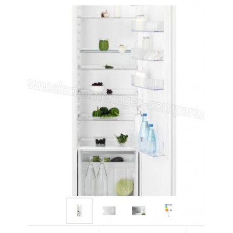 Réfrigérateur 1 porte Encastrable Electrolux - 311 L - KRS3DF18S