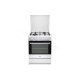 CUISINIERE MIXTE HOTPOINT - 4 FOYERS GAZ + FOUR GAZ - H6TGC1EWFR
