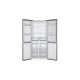 Réfrigérateur multiportes CANDY - 288L + 148L - ARGENT - CSC818FX