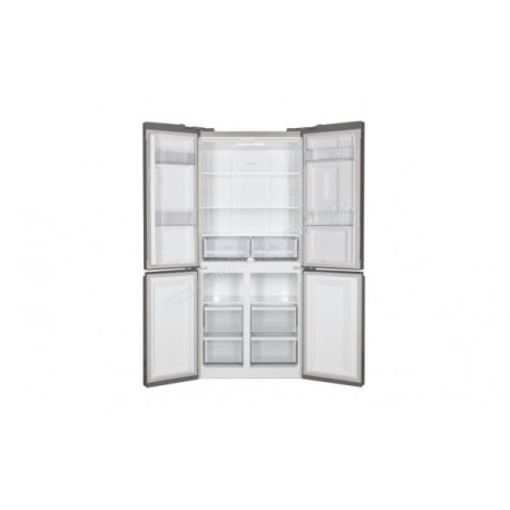 Réfrigérateur multiportes CANDY - 288L + 148L - ARGENT - CSC818FX