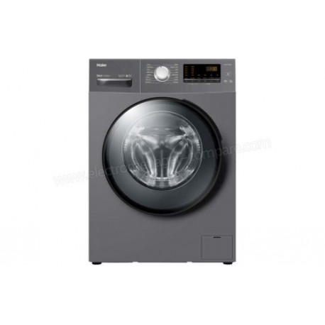 LAVE LINGE FRONTAL HAIER - 9KG - 1400TR - ARGENT - HW90-B14939S8-FR