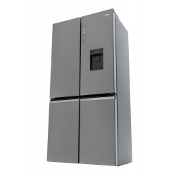 Réfrigérateur multiportes HAIER - 351L+ 174L - PLATINIUM - HTF-520IP7