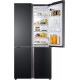 Réfrigérateur multiportes HAIER - 430L + 180L - NOIR - HTF-610DSN7