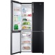 Réfrigérateur multiportes HAIER - 430L + 180L - NOIR - HTF-610DSN7