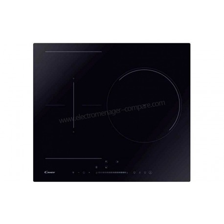 PLAQUE INDUCTION CANDY - 3 FOYERS - 7400W - CTPS63SCTTWIFI