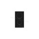 DOMINO INDUCTION CANDY - 2 ZONES - 1500W/2000W - TACTILE - CID30/G3