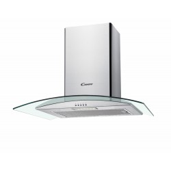HOTTE MURAL CANDY INOX ET VERRE - CGM64/1X_1