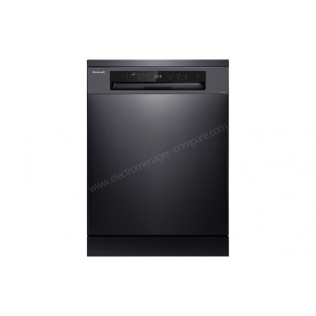 LAVE-VAISSELLE BRANDT - 14 COUVERTS - INVERTER - 42 dB - NOIR - BCF422DQD