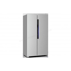 Réfrigérateur Américain NOVIDOM - 255L + 155L - No frost - Silver - NOUS410NFIX