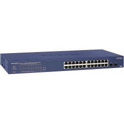 NETGEAR (GS724TP) Smart switch Ethernet PoE Web Manageable 26 ports