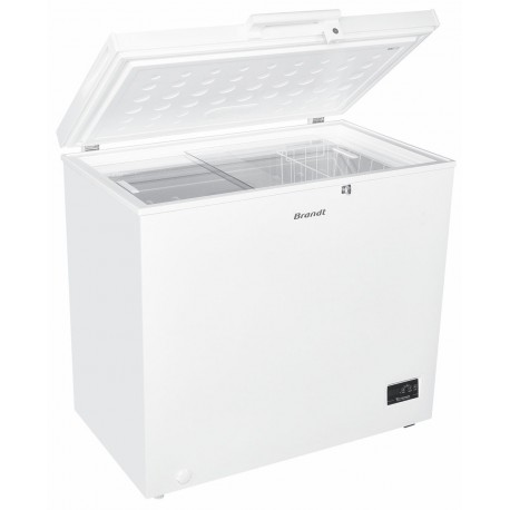 Congélateur coffre - BRANDT - 308 litres - BFK301YSW