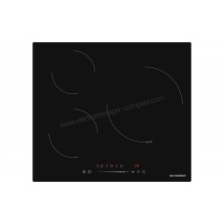 Table de cuisson SCHNEIDER -Plaque encastrable électrique - 3 foyers - SCTI6030N3/1