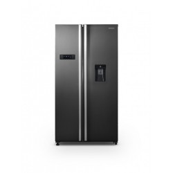 GROS ÉLECTROMÉNAGER Réfrigérateur Side by side No Frost 529 L inox foncé - SCHNEIDER - SCSBSWD529NFDAX