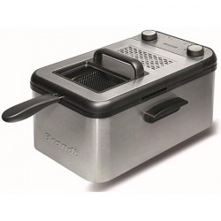 Friteuse BRANDT- 4.2 LITRES - 3 KWATT - ACIER INOXYDABLE-FRI4200