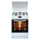 CUISINIERE MIXTE AMICA- 60X60CM -4 feux gaz- 65 L-APC6M4MFC