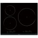 Table de cuisson à induction Sauter 60cm 3 feux 7400w noir - spi9544b -