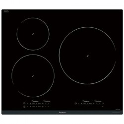 Table de cuisson à induction Sauter 60cm 3 feux 7400w noir - spi9544b -